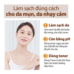 Toner Hoa Cúc AHA Milaganics Ngăn Mụn Giảm Dầu Chai 250ml