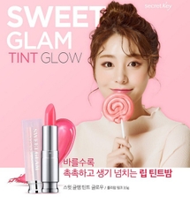 Son Dưỡng Môi Có Màu Secret Key Sweet Glam Tint Glow - Thỏi 3.5g