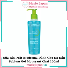 SRM Bioderma Sebium Gel Moussant Chai 200ml