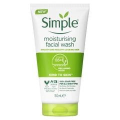 Sữa Rửa Mặt Simple Dạng Gel Kind To Skin Refreshing Facial Wash -150ml