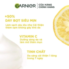 Sữa Rửa Mặt  Garnier Trắng Da Light Complete Yuzu Whip Foam 100ml