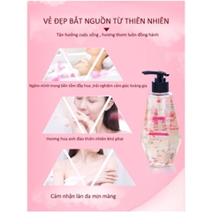 Sữa Tắm Nước Hoa Avatar Shower Gel Jojoba Chai 750ml Nhật Bản