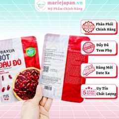 Bột Đậu Đỏ Obaxua  Nguyên Chất Trắng Da Mờ Thâm Sạm Sạch Mịn Gói 75gr