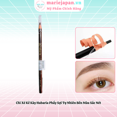 Chì Xé Kẻ Kày Habaria Eyebrow Pencil Phẩy Sợi Tự Nhiên Bền Màu Sắc Nét
