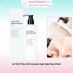 Gel Tẩy Da Chết Caryophy Smart Peeling Gel Sạch Sâu Giảm Mụn Sáng Mịn Hàn Quốc 250ml