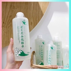 Toner Diếp Cá Dokudami Natural Skin Da Dầu Mụn 500ml Nhật Bản (TẶNG KÈM CHAI XỊT)