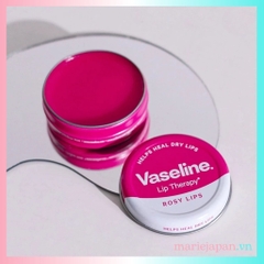 Son Dưỡng Vaseline Dưỡng Hồng Mềm Môi Lip Therapy Anh Hộp 20g