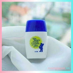 Kem Chống Nắng Omi Sun Bears Strong Super - ĐỎ NHẸ DỊU Lọ 30g