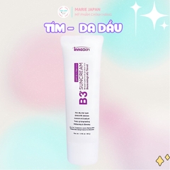 Kem Chống Nắng B3+ Innoskin Suncream SPF50+ PA++++ Dưỡng Sáng Mờ Thâm Kiềm Dầu Hàn Quốc 50g