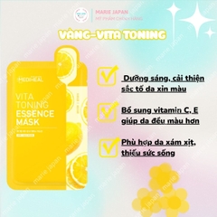 Mặt Nạ Mediheal Daily Solution Mask Cấp Ẩm Dưỡng Sáng Chống Lão Hóa Hàn Quốc Miếng Lẻ