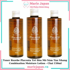 Toner Rozebe Placenta Comblnation Moisture Lotion Chai 150ml