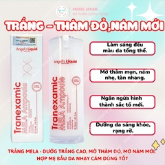Siêu Tinh chất Angel's Liquid Tranexamic Dưỡng Trắng Mờ Nám Chuyên Biệt Hiệu Quả Mela Ampoule 30ml