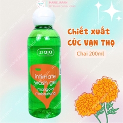 Dung Dịch Vệ Sinh Intimate ZIAJA Wash Gel Dưỡng Ẩm Khử Mùi Cân Bằng PH Chai 200ml