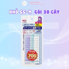 Tăm Silicon Smart Inn Interdental Làm Sạch Kẽ Răng Dịu Nhẹ An Toàn Nhật Bản