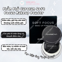 Phấn Phủ Carslan Kiềm Dầu Lâu Trôi Che Phủ Tự Nhiên Soft Focus  Makeup Powder Mini 1G