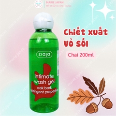Dung Dịch Vệ Sinh Intimate ZIAJA Wash Gel Dưỡng Ẩm Khử Mùi Cân Bằng PH Chai 200ml