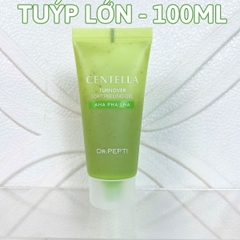 Tẩy Tế Bào Chết Mặt Dr.Pepti Centella Turnover Soft Peeling Gel Dịu Nhẹ Sạch Sâu Dưỡng Ẩm Sáng Da Hàn Quốc Tuýp 30ml