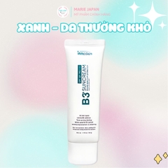 Kem Chống Nắng B3+ Innoskin Suncream SPF50+ PA++++ Dưỡng Sáng Mờ Thâm Kiềm Dầu Hàn Quốc 50g