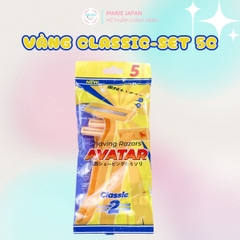 Dao Cạo Avatar 2 Lưỡi Gọn Nhẹ Êm Ái Shaving Razors Túi 5 Cây