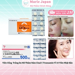 Viên Uống Trắng Da Transamin Hộp 10 Vỉ