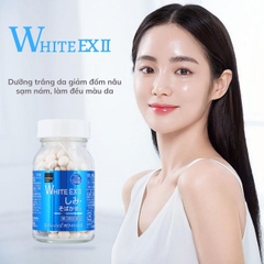 Viên Uống Trắng Da WHITE EX II Mờ Thâm Nám Bật Tông Hiệu Qủa  270 Viên Nhật Bản