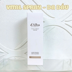 Serum Xịt Khoáng D’Alba First Spray Nấm Truffle Dưỡng Da Căng Bóng Trắng Sáng Hàn Quốc 50ml