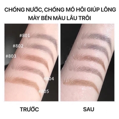 Chì Kẻ Mày 2 Đầu GOGO TALES-Cloud Mist Browpencil Siêu Mảnh Nhiều Màu