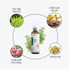 Toner Tràm Trà Milaganics Giảm Sưng Viêm Ngăn Mụn Cấp Ẩm Chai 250ml