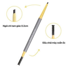Chì Kẻ Mày 2 Đầu GOGO TALES-Cloud Mist Browpencil Siêu Mảnh Nhiều Màu