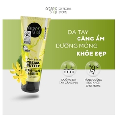 Kem Dưỡng Tay Organic Shop - Chiết Xuất Ngọc Lan Tây Mềm Mịn Da Tay, Chắc Khoẻ Móng - Tuýp 75ml