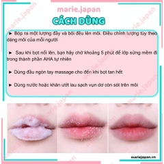 Tẩy Tế Bào Chết Môi Bubi Bubi Bubble Lip Scrub Red Sủi Bọt 10ml