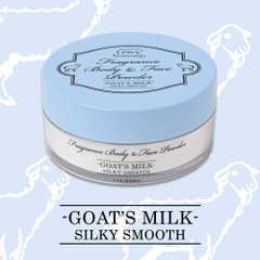 Phấn Phủ Leivy Fragrance Body & Face Powder Goat Milk 6g Nhật Bản