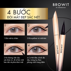 Kẻ Mắt Nước Browit By Nongchat Ultra Fine 0.01mm - ĐỎ BROW