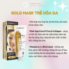 Mặt Nạ Đất Sét Compliment Detox Da Làm Sáng Kiềm Dầu Se Khít Lỗ Chân Lông 80ml