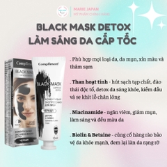Mặt Nạ Đất Sét Compliment Detox Da Làm Sáng Kiềm Dầu Se Khít Lỗ Chân Lông 80ml