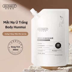 Kem Ủ Trắng Da Body Hunmui 300ml Nội Địa Trung