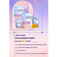 Kẹo Dẻo BOTO Trắng Da Glutathione White Collagen C Vị Chanh 90g Hàn Quốc