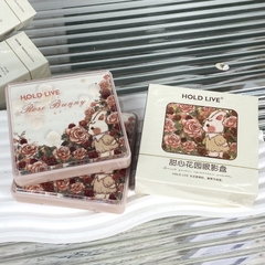 Bảng Mắt 18 Ô Hold Live Thỏ Hoa Nhiều Màu Nhũ Lì Lấp Lánh Bám Tốt Lâu Trôi Sweet Garden Bunny
