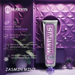 Kem Đánh Răng Marvis Siêu Sạch Mảng Bám Trắng Răng Thơm Miệng Ý - 85ml