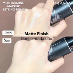 Xịt Khóa Trang Điểm Makeup Pramy Lâu Trôi Cấp Nước Kiềm Dầu, Cố Định Lớp Trang  Điểm