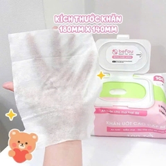 Khăn Ướt Vệ Sinh Cao Cấp Tiện Lợi Befou Hộp 100 Tờ
