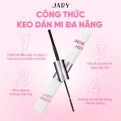 Keo dán mi và gỡ mi JARY 2 đầu 4IN1 JARY Lash Bond & Remover
