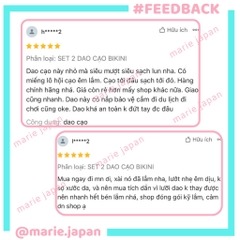 Set 2 Dao Cạo Vùng Bikini Jary Cạo Nhẹ Nhàng Không Gây Trầy Xước - 2 Màu