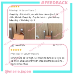 Serum Huyết Thanh Vitano C Trắng Da Mờ Thâm Căng Bóng Da Nhật Bản 60mL