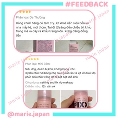 Xịt Khóa Nền Make Up So Natural Setting Fixx Cho Lớp Nền Căng Bóng Mịn Lì Cả Ngày Dài