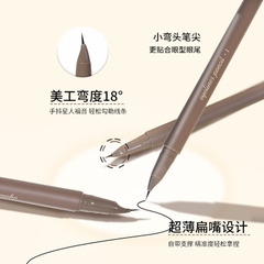 Bút Kẻ Mắt Nước Gogo Tales Đầu Cong Nét Siêu Mảnh Small Elbow Slender Eyeliner