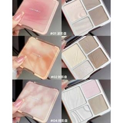 Bảng Tạo Khối JUDY DOLL 4 Ô Highlight & Contour Palette 9g
