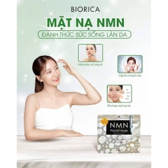 Mặt Nạ Biorica NMN Chiết Xuất Tế Bào Gốc Trẻ Hóa Da Nhật Bản 30 Miếng