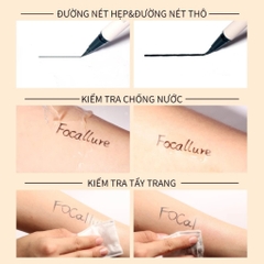 Kẻ Mắt Nước Focallure Siêu Mảnh Nhanh Khô Tức Thì Lâu Trôi Lasting Waterproof Liquid Eyeliner FA200 0.6g