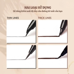 Kẻ Mắt Nước Focallure Siêu Mảnh Nhanh Khô Tức Thì Lâu Trôi Lasting Waterproof Liquid Eyeliner FA200 0.6g